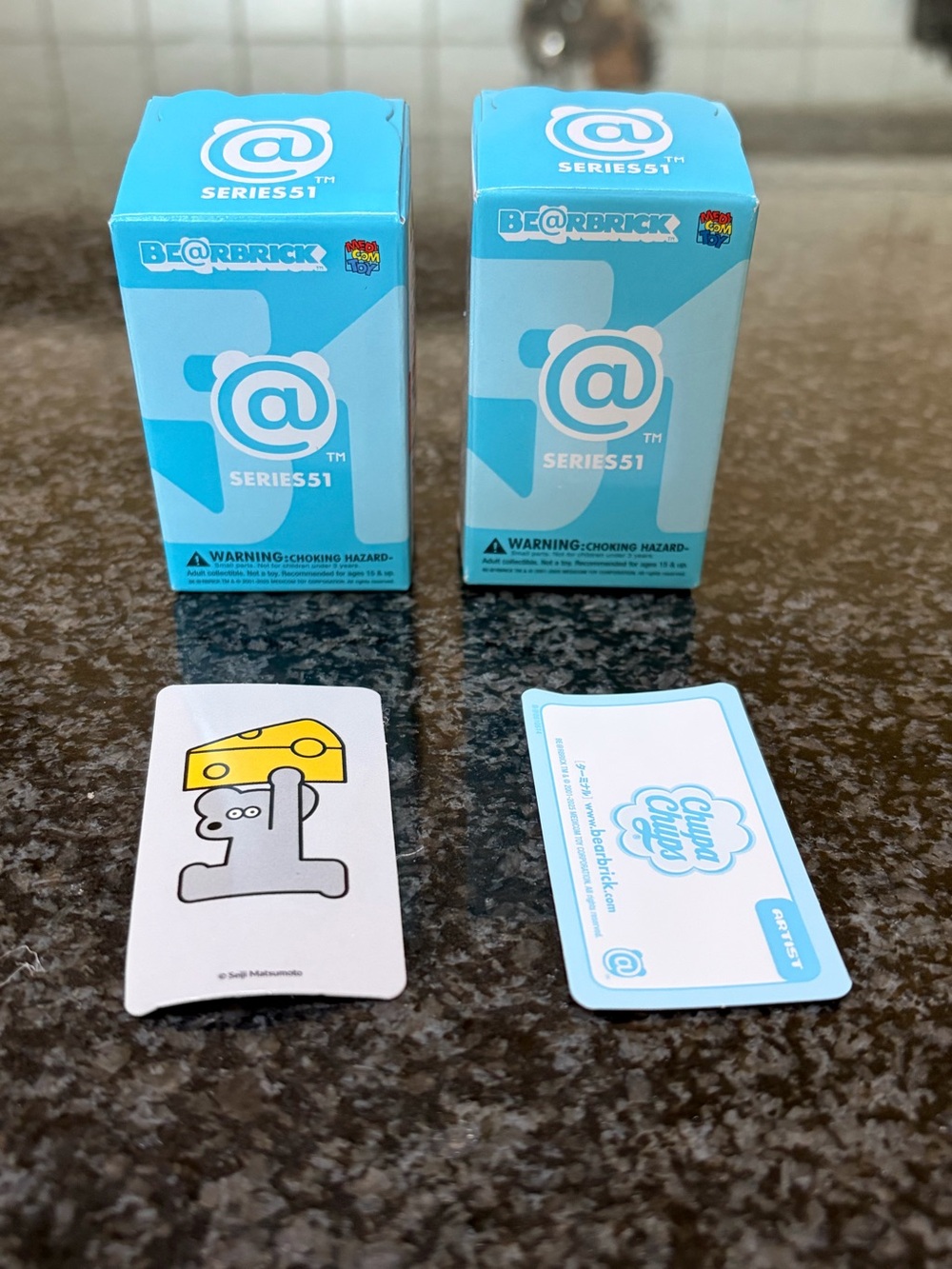 MEDICOM TOYS• BEARBRICK Series 51• (2) Confirmed • Sealed/NEW